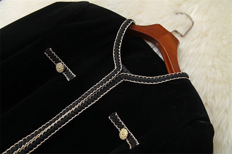 Riney Velvet Blazer & Pantalone