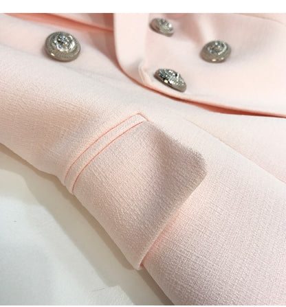 Nastasia Baby Pink Blazer