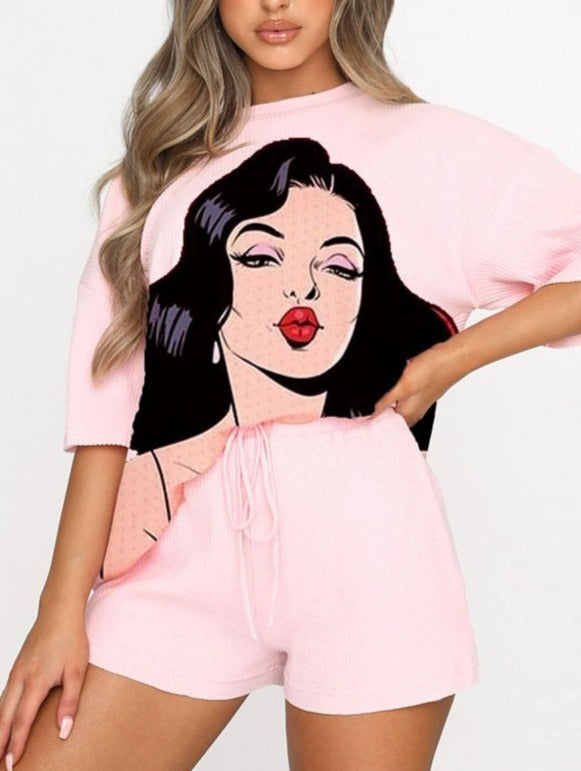Milena T-Shirt & Shorts Set