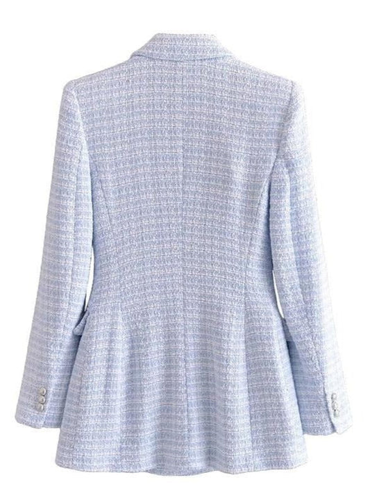 Noella Tweed Pastel Blazer