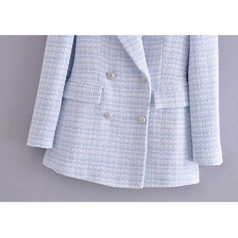 Noella Tweed Pastel Blazer