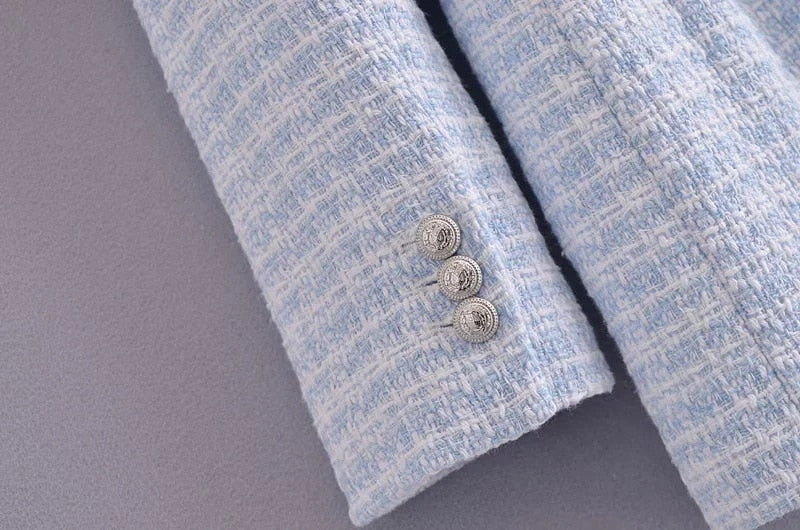 Noella Tweed Pastel Blazer