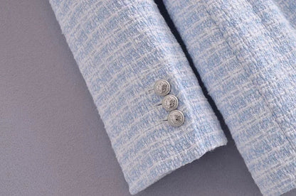Noella Tweed Pastel Blazer