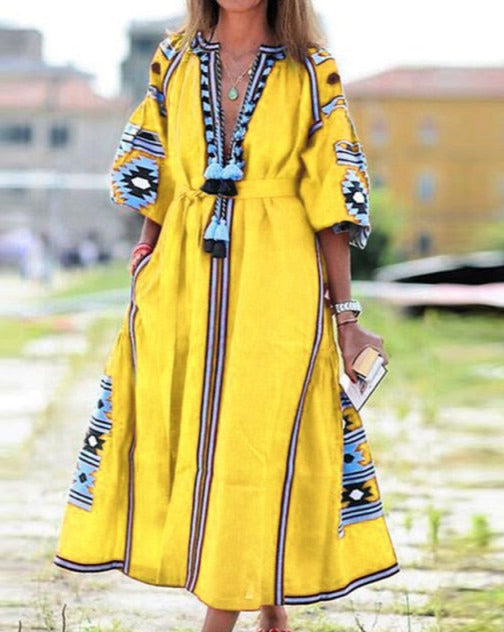 Elvira Bohemian Dress