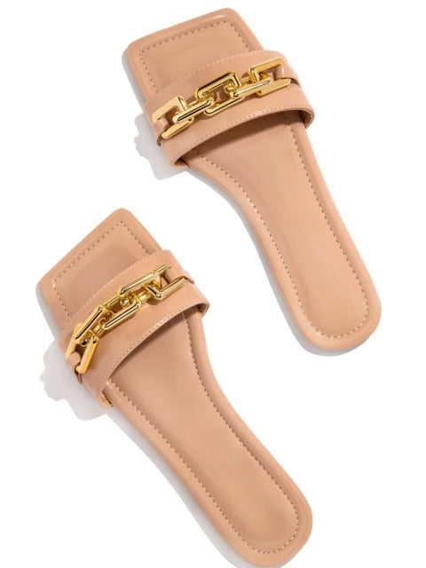 Stella Chain Slippers