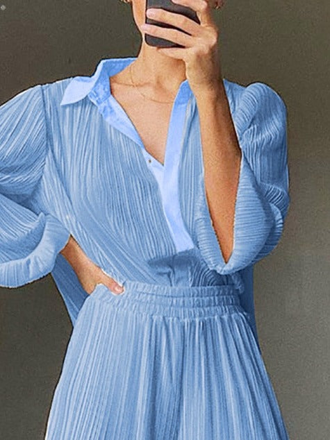 Mycuture Pleated Set