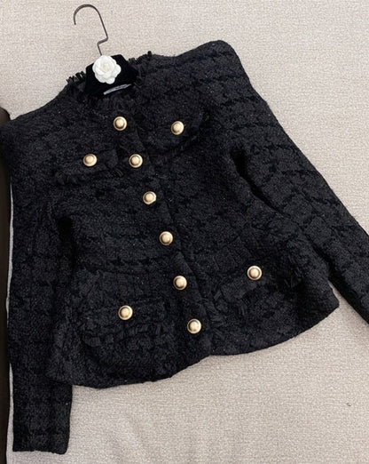 Gabrielle Tweed Blazer & Shorts