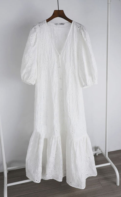 V-Neck Vesti Dress