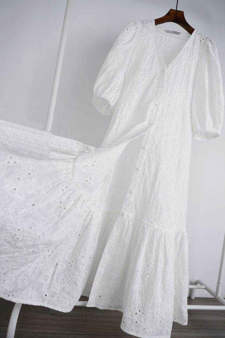 V-Neck Vesti Dress