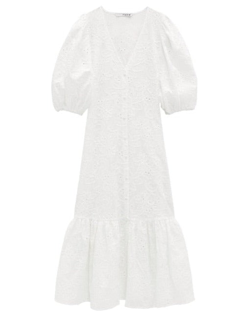 V-Neck Vesti Dress