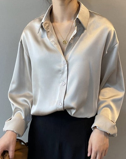 Daria Satin Shirt