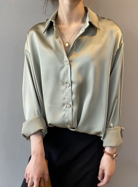 Daria Satin Shirt