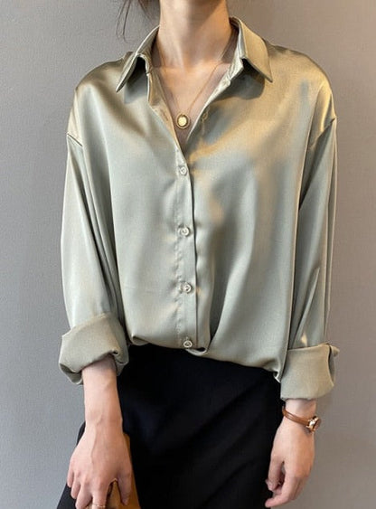 Daria Satin Shirt
