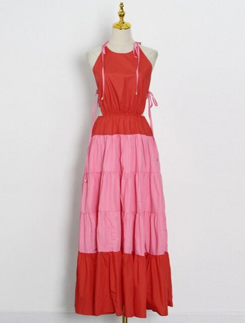 Alisa Colorblock Dress