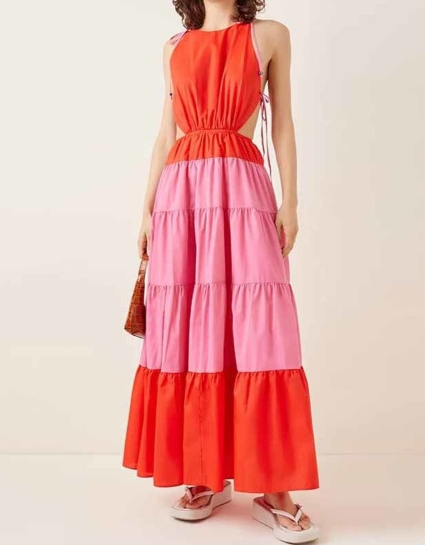 Alisa Colorblock Dress