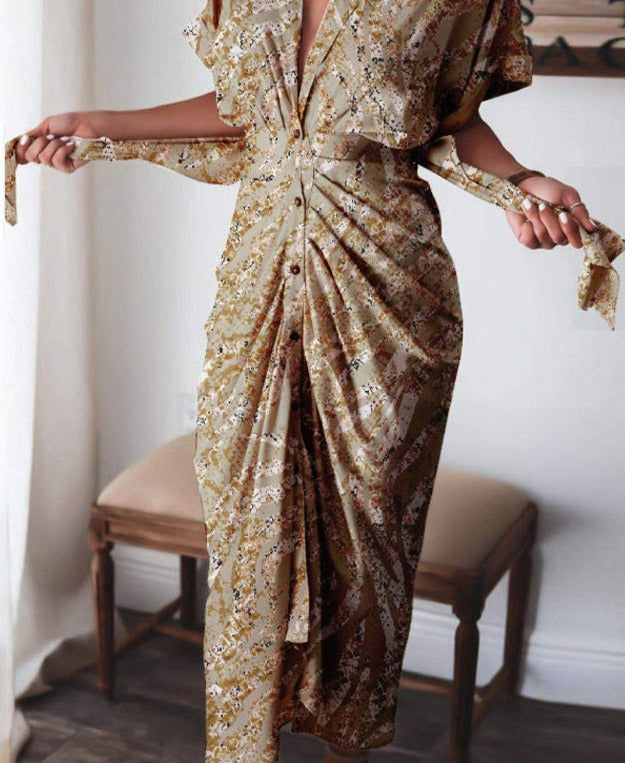 Kamila Buttoned Dress