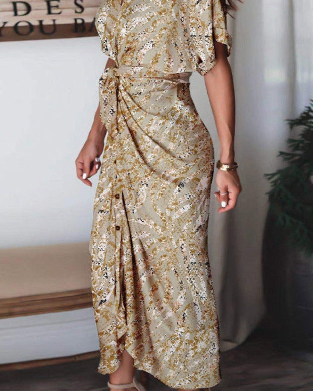 Kamila Buttoned Dress