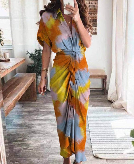 Kamila Buttoned Dress