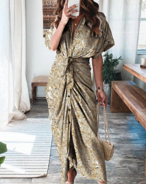 Kamila Buttoned Dress