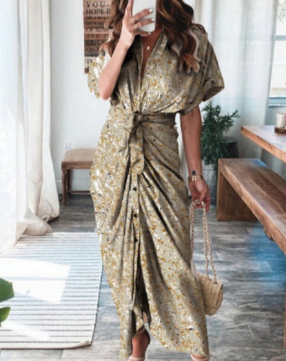Kamila Buttoned Dress