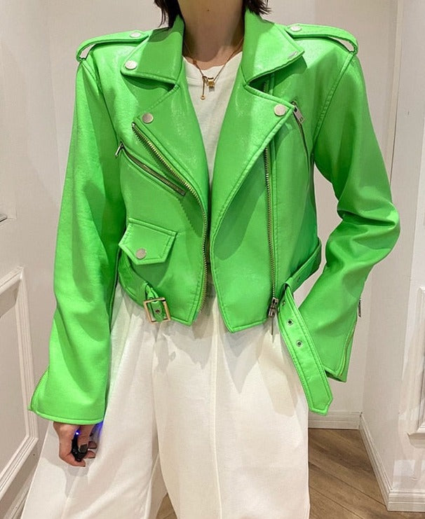 Keina Biker Leather Jacket