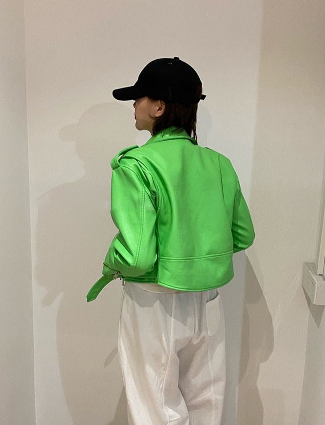 Keina Biker Leather Jacket