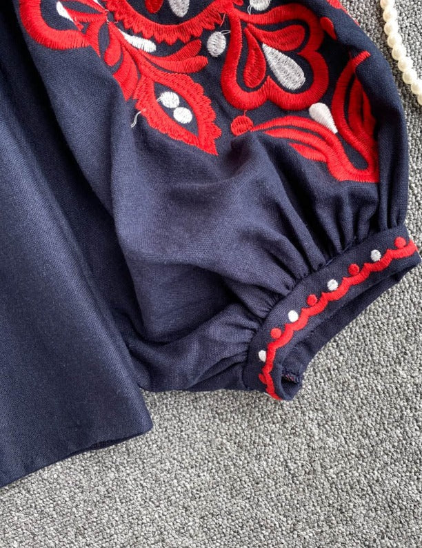 Maria Embroidered Shirt