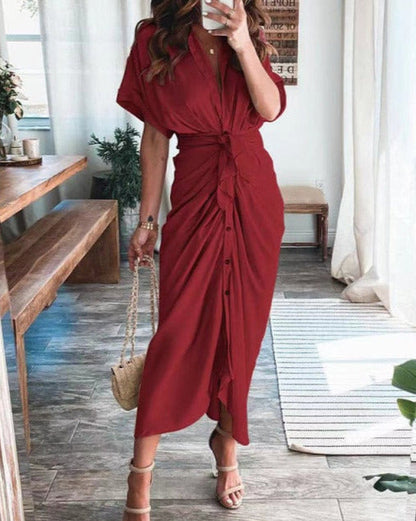 Kamila Buttoned Dress