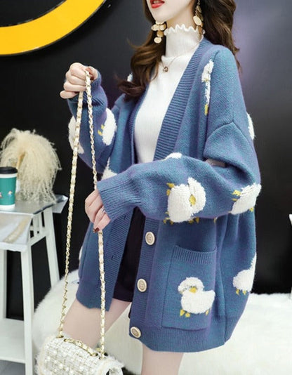 Lisa Cartoon Cardigan