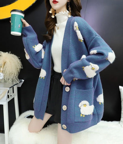 Lisa Cartoon Cardigan