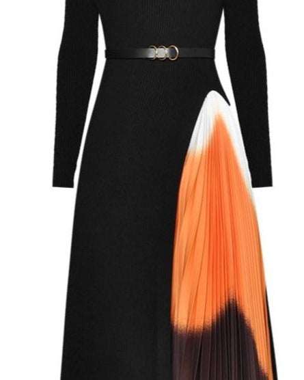 Emilie Pleated Dress