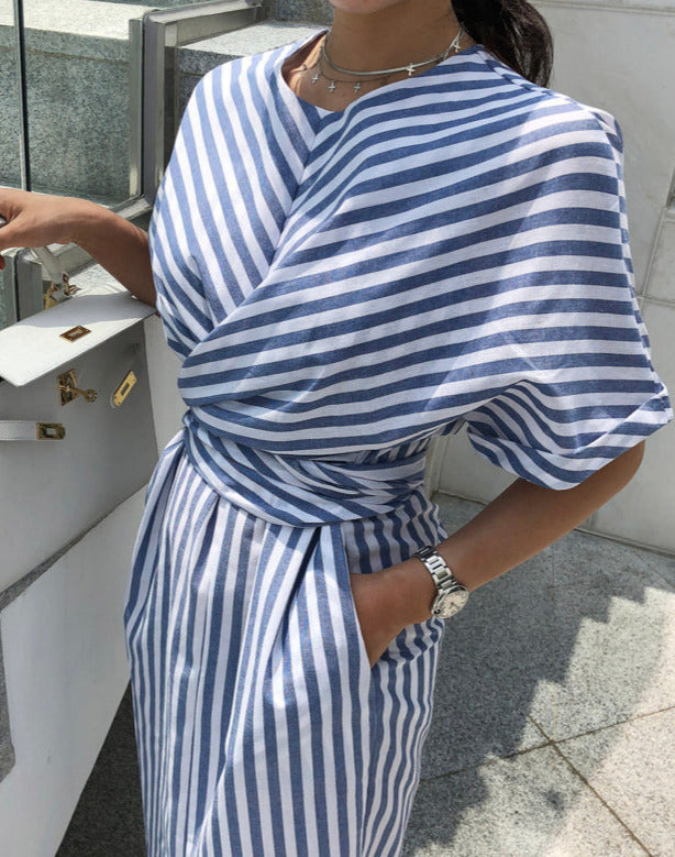 Elliya Stripe Dress