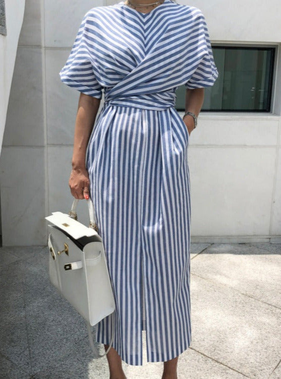 Elliya Stripe Dress