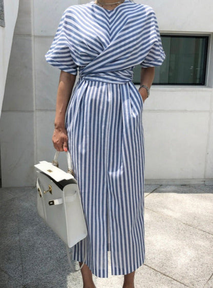 Elliya Stripe Dress