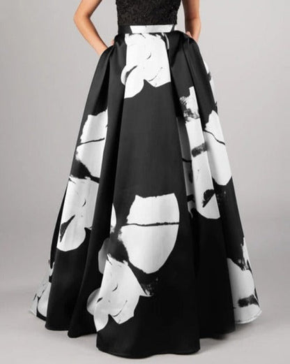 Melania Maxi Skirt /Plus Size/