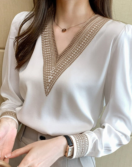 Kaila Embroidered Blouse