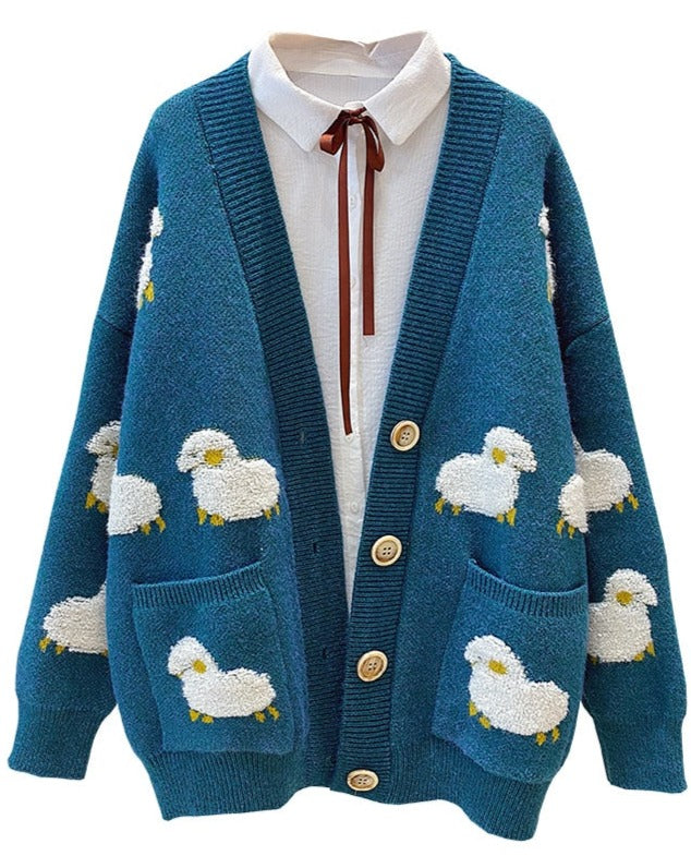 Lisa Cartoon Cardigan