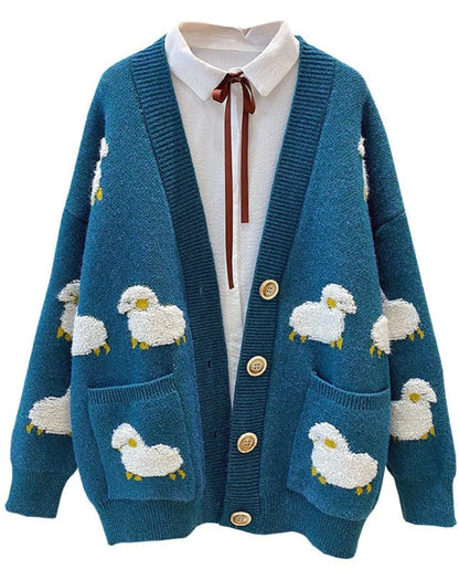 Lisa Cartoon Cardigan