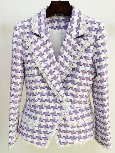 Lolita Runway Tweed Blazer