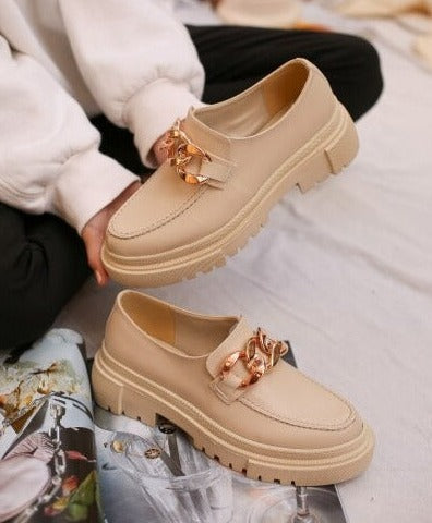 Nelly Leather Loafers