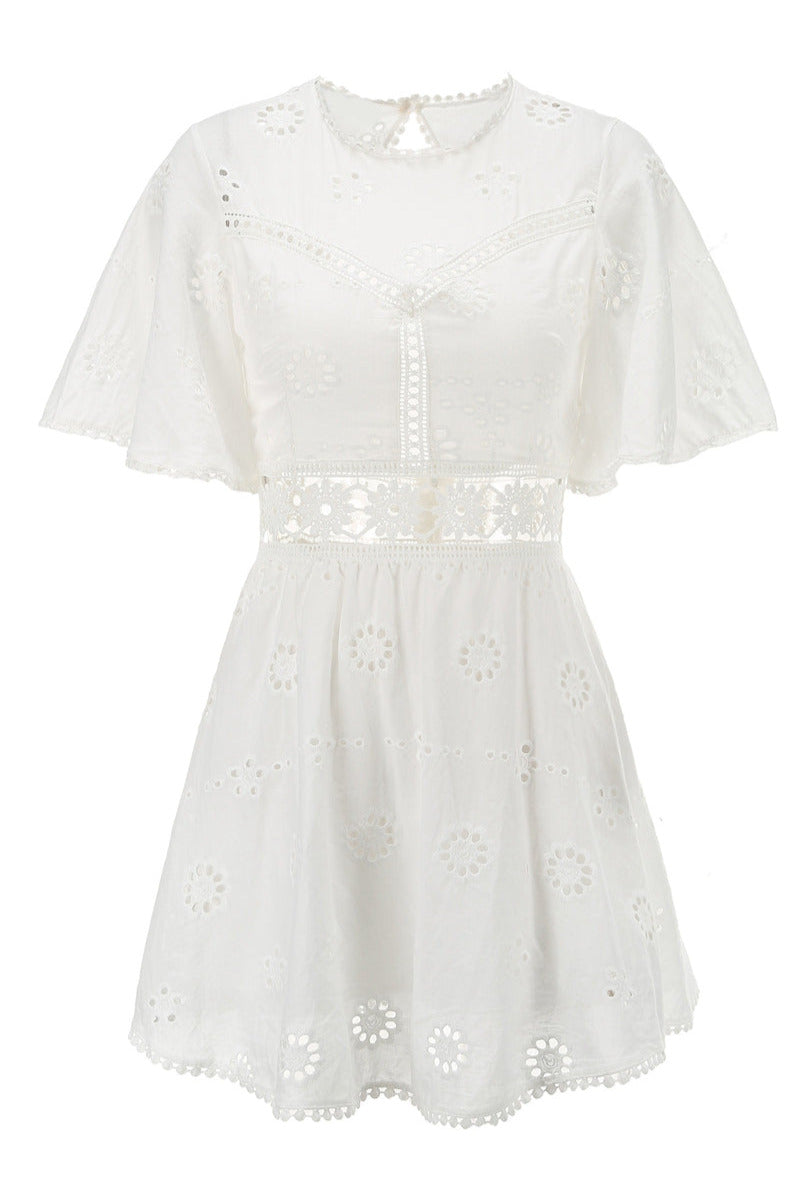 Lana Embroidered Dress