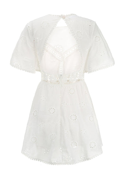 Lana Embroidered Dress