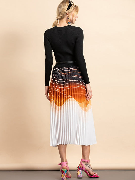 Bellina Pleated Dress