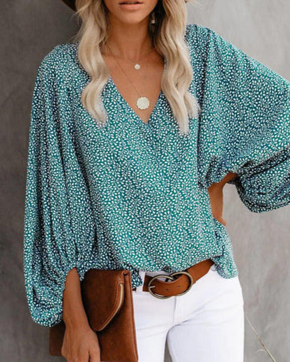 Tracy Printed Blouse