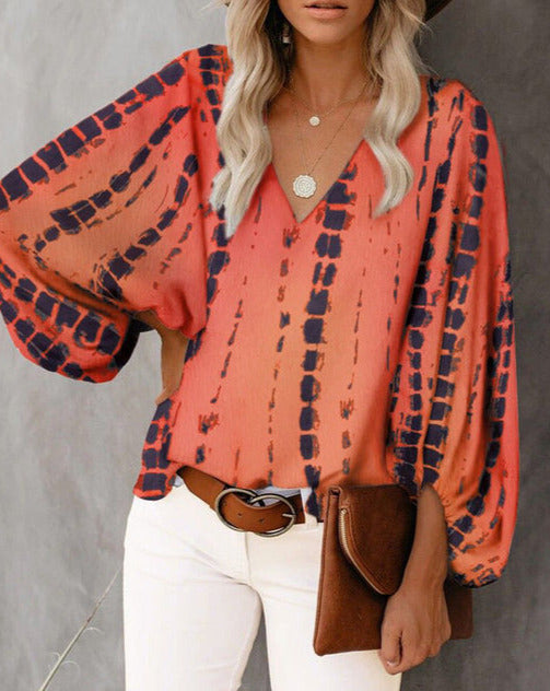Tracy Printed Blouse