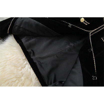 Riney Velvet Blazer & Pantalone