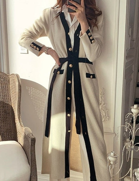 Bernada Knit Buttoned Dress