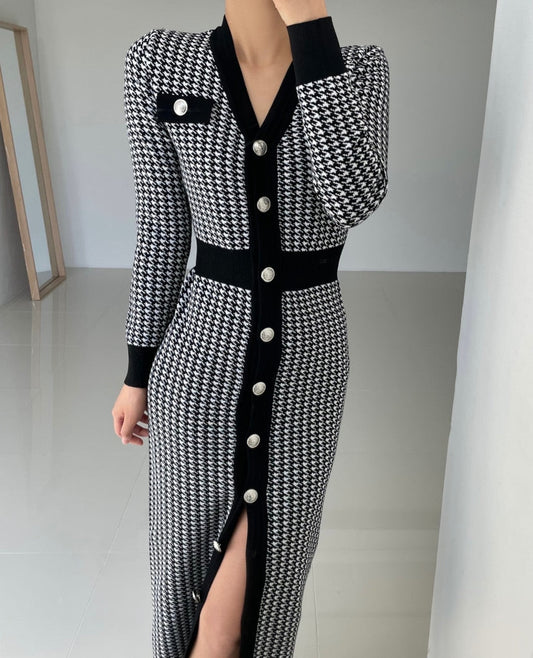 Samantha V-Neck Dress