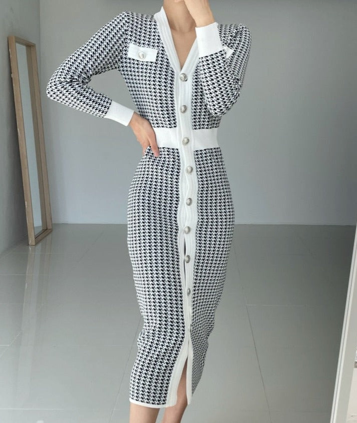 Samantha V-Neck Dress