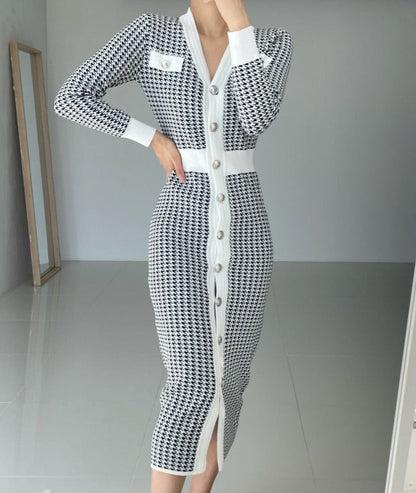 Samantha V-Neck Dress
